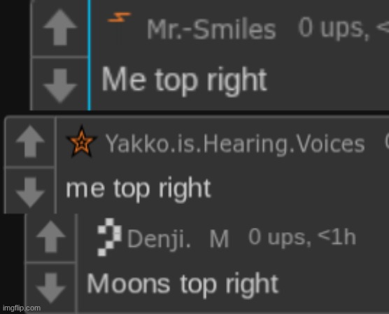 who gets top right | made w/ Imgflip meme maker