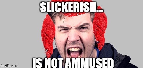 SLICKERISH... IS NOT AMMUSED | made w/ Imgflip meme maker