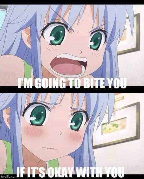 image tagged in index,toaru,a certain magical index,bite,cute,nun | made w/ Imgflip meme maker