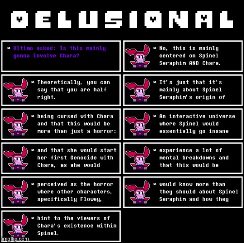 “D E L U S I O N A L” Question And Answer 2 | made w/ Imgflip meme maker