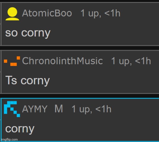 ts corny | image tagged in ts corny | made w/ Imgflip meme maker