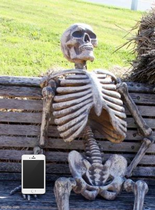 Waiting Skeleton Meme | image tagged in memes,waiting skeleton | made w/ Imgflip meme maker