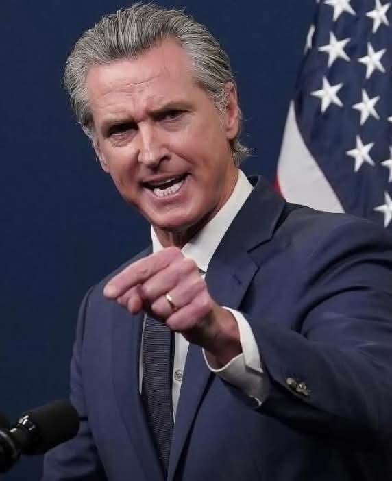 Gavin Newsom pompous and pointing Blank Meme Template