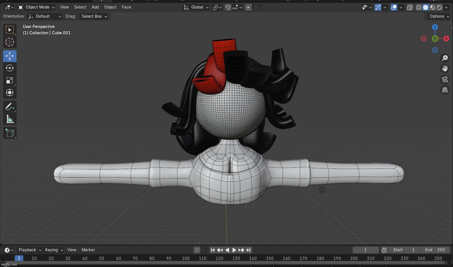 back to workin on Claire | image tagged in blender,this mf is the most difficult thing i have ever tried to make | made w/ Imgflip meme maker