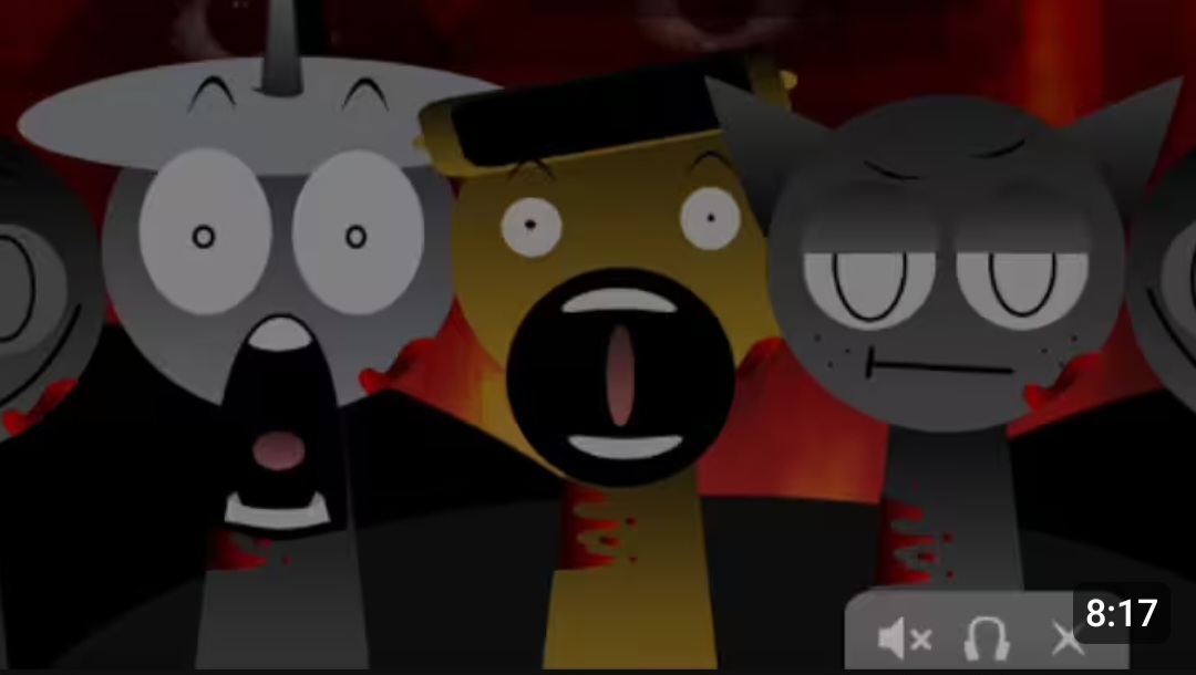 Clukr and Garnold shocked except Gray Blank Meme Template