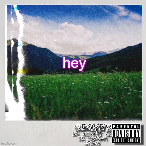 HuaSpring Temp | hey | image tagged in huaspring temp | made w/ Imgflip meme maker