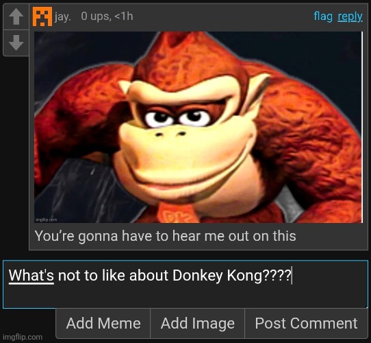 DK is peak, Nintendo ruined him in the Mario movie and MKWorld | made w/ Imgflip meme maker