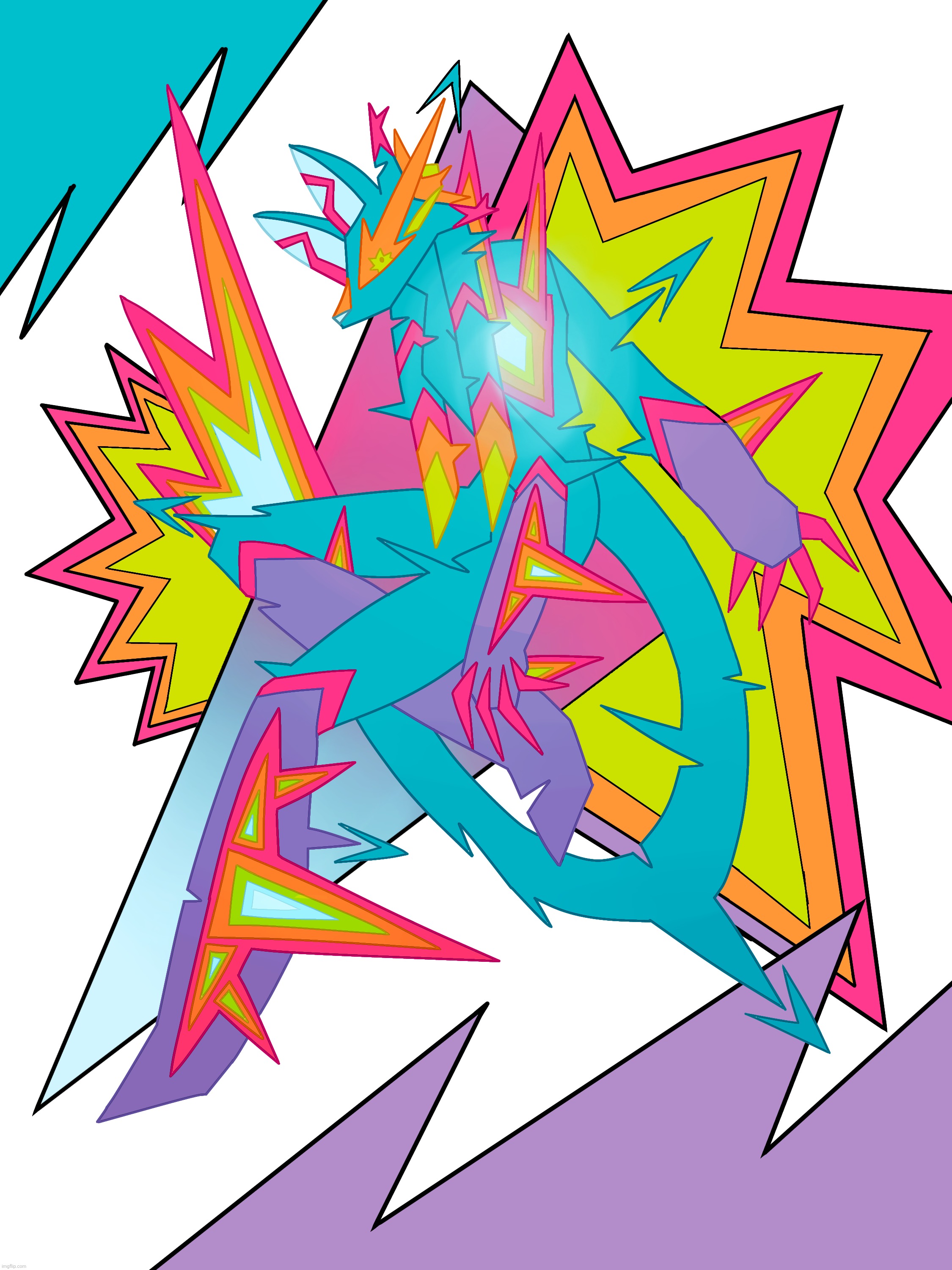 IMPULSE!(ive) Moumita | image tagged in basically a cool super form for hanu,yeah thats it | made w/ Imgflip meme maker