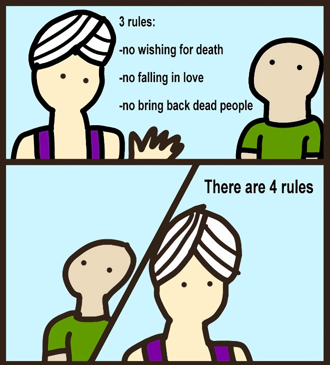There Are Four Rules Blank Meme Template