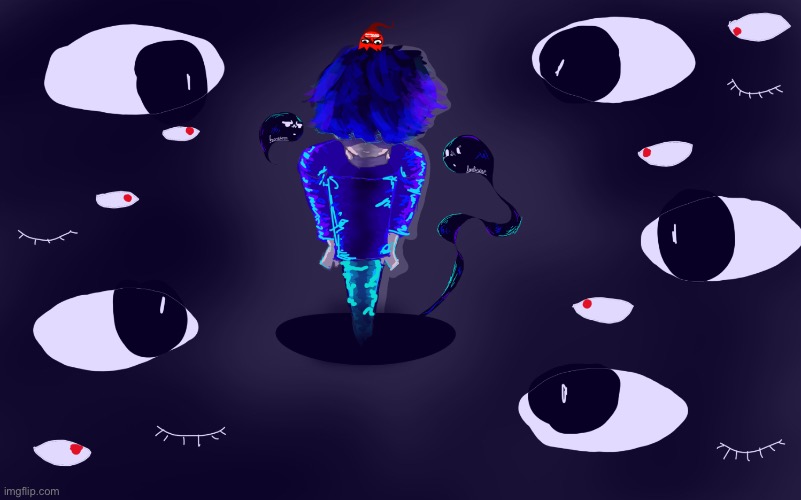 im back w smth colourful | image tagged in drawing,stuff | made w/ Imgflip meme maker