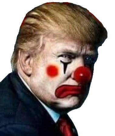 Trump clown Blank Meme Template