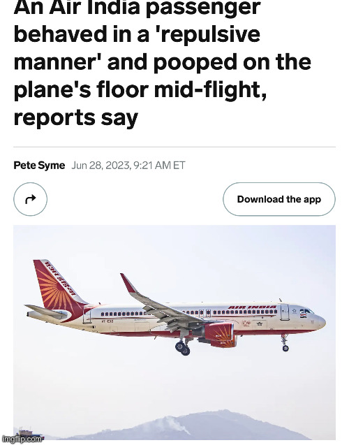 Air India incident | image tagged in air india incident | made w/ Imgflip meme maker