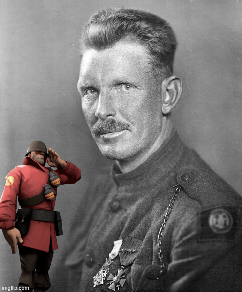 york and soldier (it's for a video) | image tagged in youtube | made w/ Imgflip meme maker