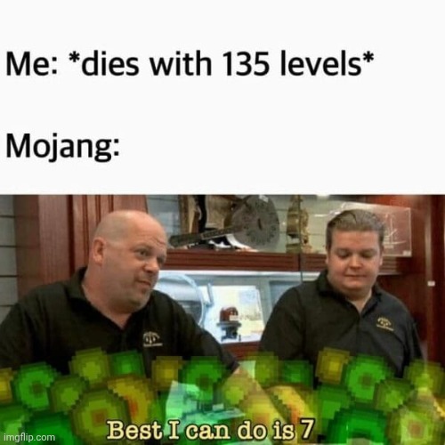 Y u no be generous Mojang? | made w/ Imgflip meme maker