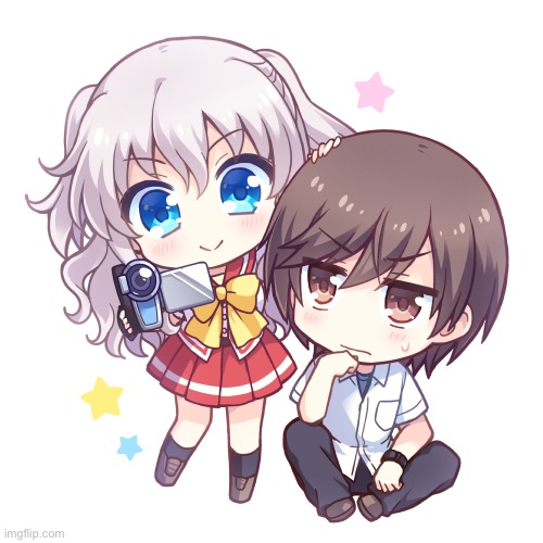 Art by kousetsu | image tagged in charlotte anime,charlotte,art,anime | made w/ Imgflip meme maker