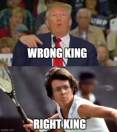 WRONG KING; RIGHT KING | made w/ Imgflip meme maker