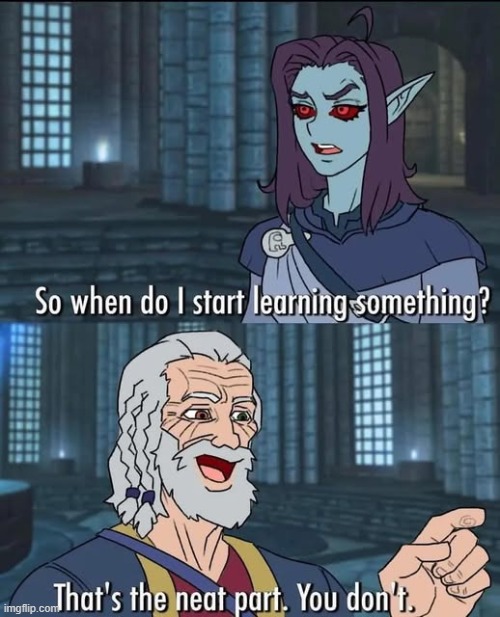 The College Of Winterhold iz so ahh | image tagged in memez,skyrim | made w/ Imgflip meme maker