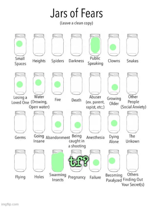 damn | tf? | image tagged in jar of fears clear version | made w/ Imgflip meme maker