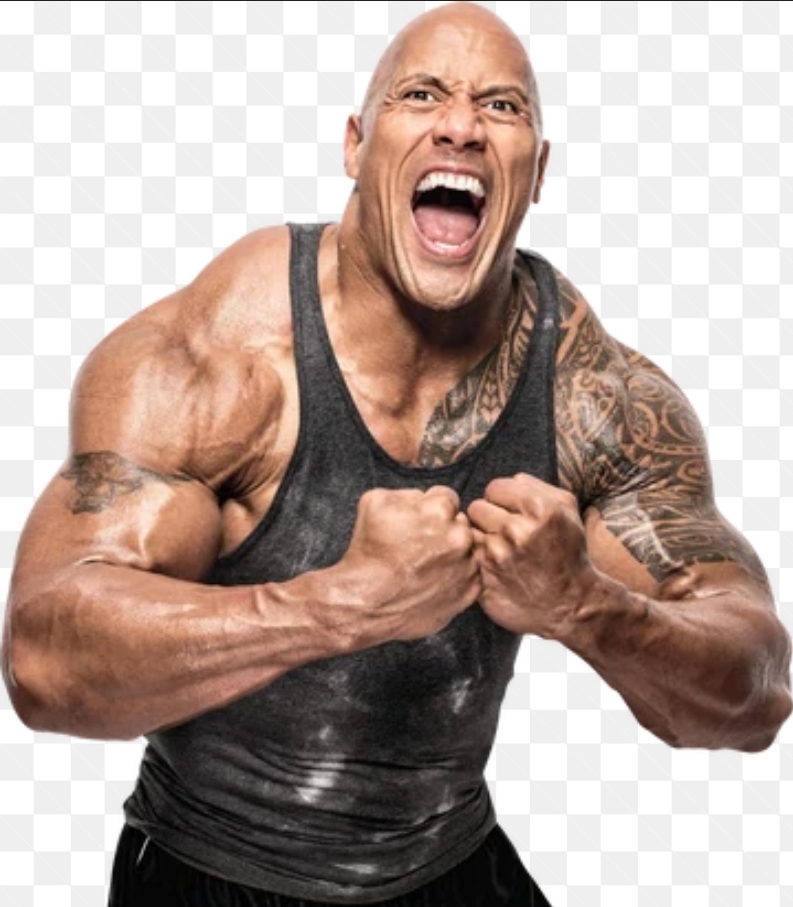 The rock Blank Meme Template