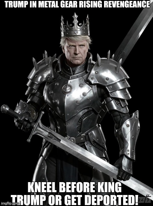 Metal gear Trump | image tagged in metal gear trump | made w/ Imgflip meme maker