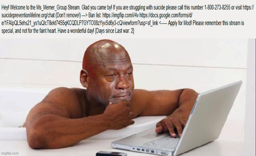 i miss how lively this stream was | made w/ Imgflip meme maker