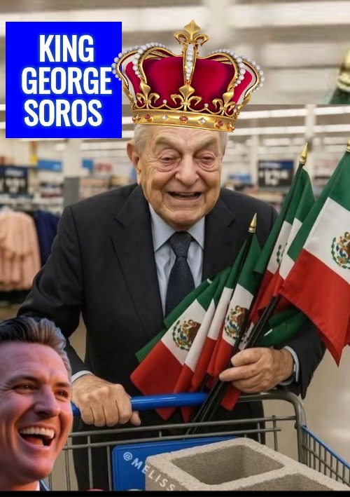 King George Soros Blank Meme Template