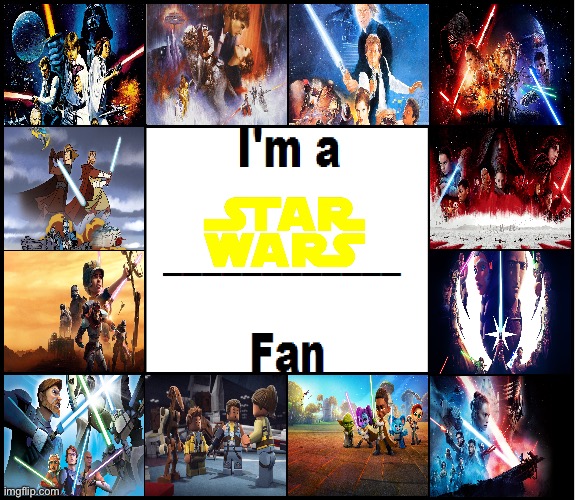 I'm a Star Wars Fan | image tagged in star wars,disney,disney plus,george lucas,yoda,r2d2 | made w/ Imgflip meme maker