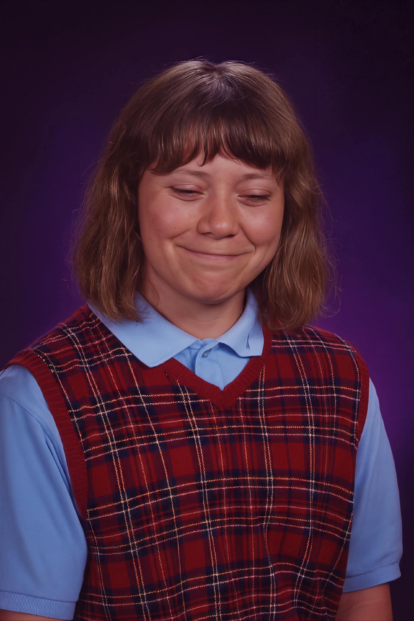 Good luck Gretta Blank Meme Template