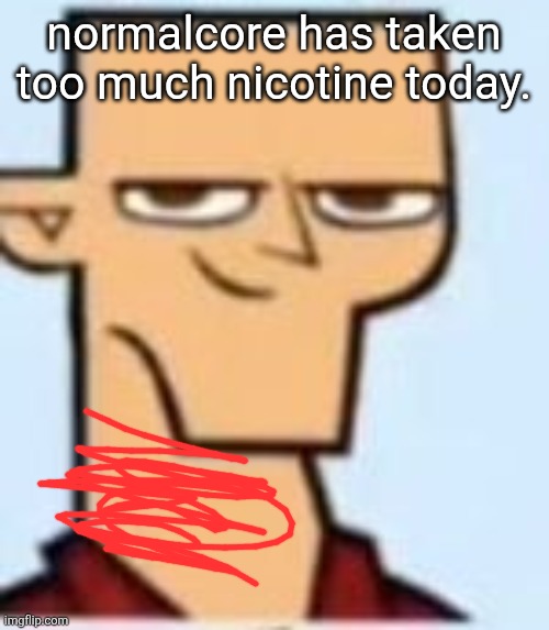 tyler | normalcore has taken too much nicotine today. | image tagged in tyler | made w/ Imgflip meme maker