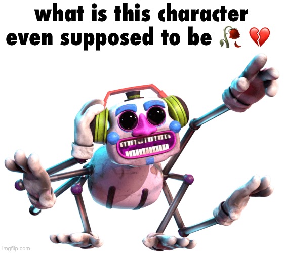 Were they high while modeling this? | what is this character even supposed to be 🥀 💔 | image tagged in dj music man render 5 | made w/ Imgflip meme maker