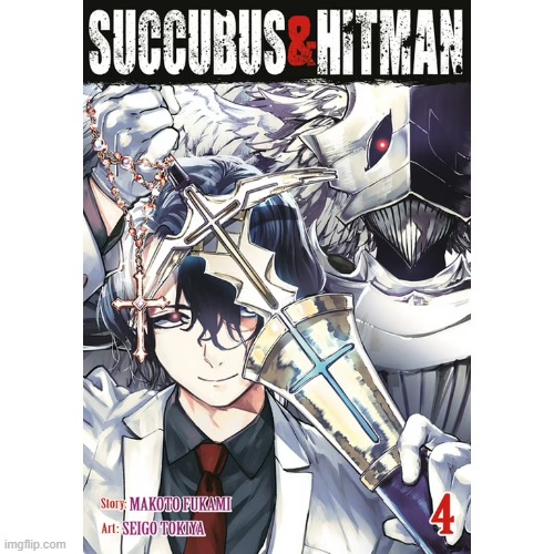 succubus & hitman | image tagged in manga,anime | made w/ Imgflip meme maker