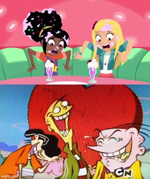 Title in the Description 7 | image tagged in ed edd n eddy,laughing,cartoon network,laugh,funny,hilarious | made w/ Imgflip meme maker