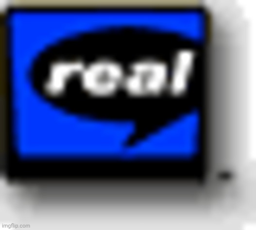 Realplayer logo | image tagged in realplayer logo | made w/ Imgflip meme maker