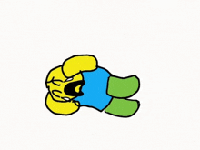 crying noob Blank Meme Template