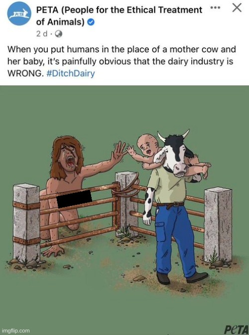 uhhhhhh | image tagged in peta | made w/ Imgflip meme maker
