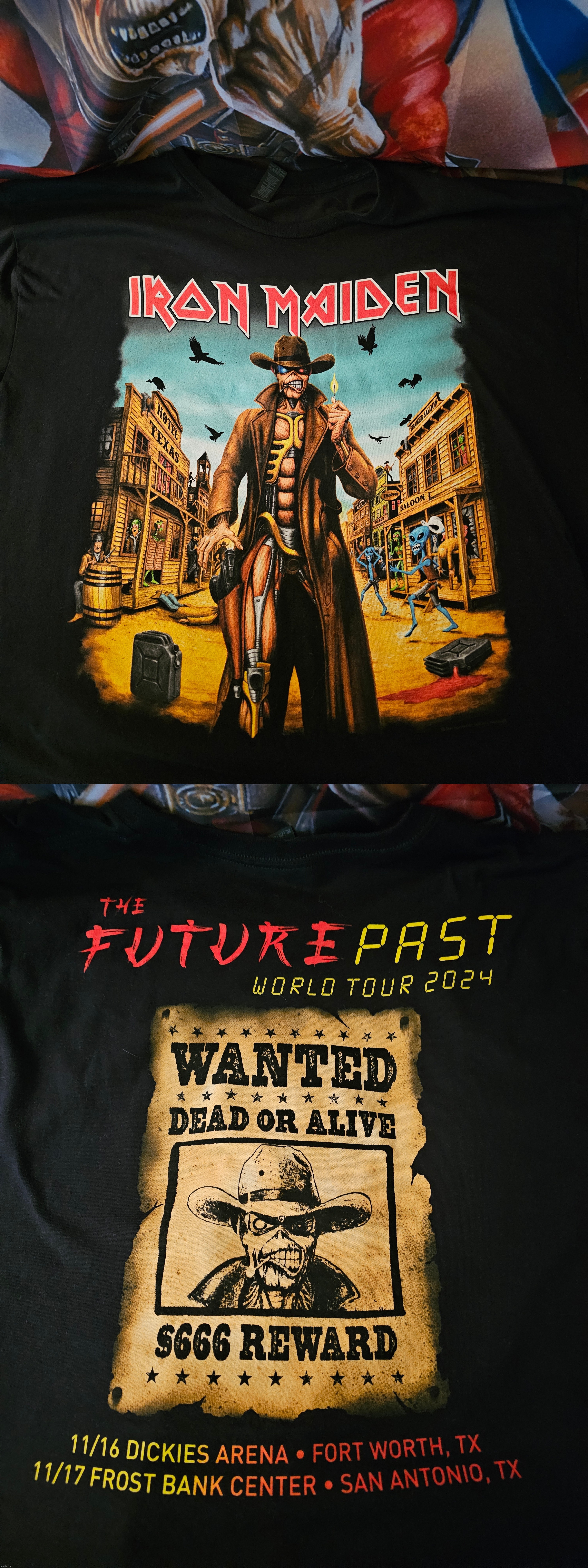 The Texas shirt from the concert | made w/ Imgflip meme maker