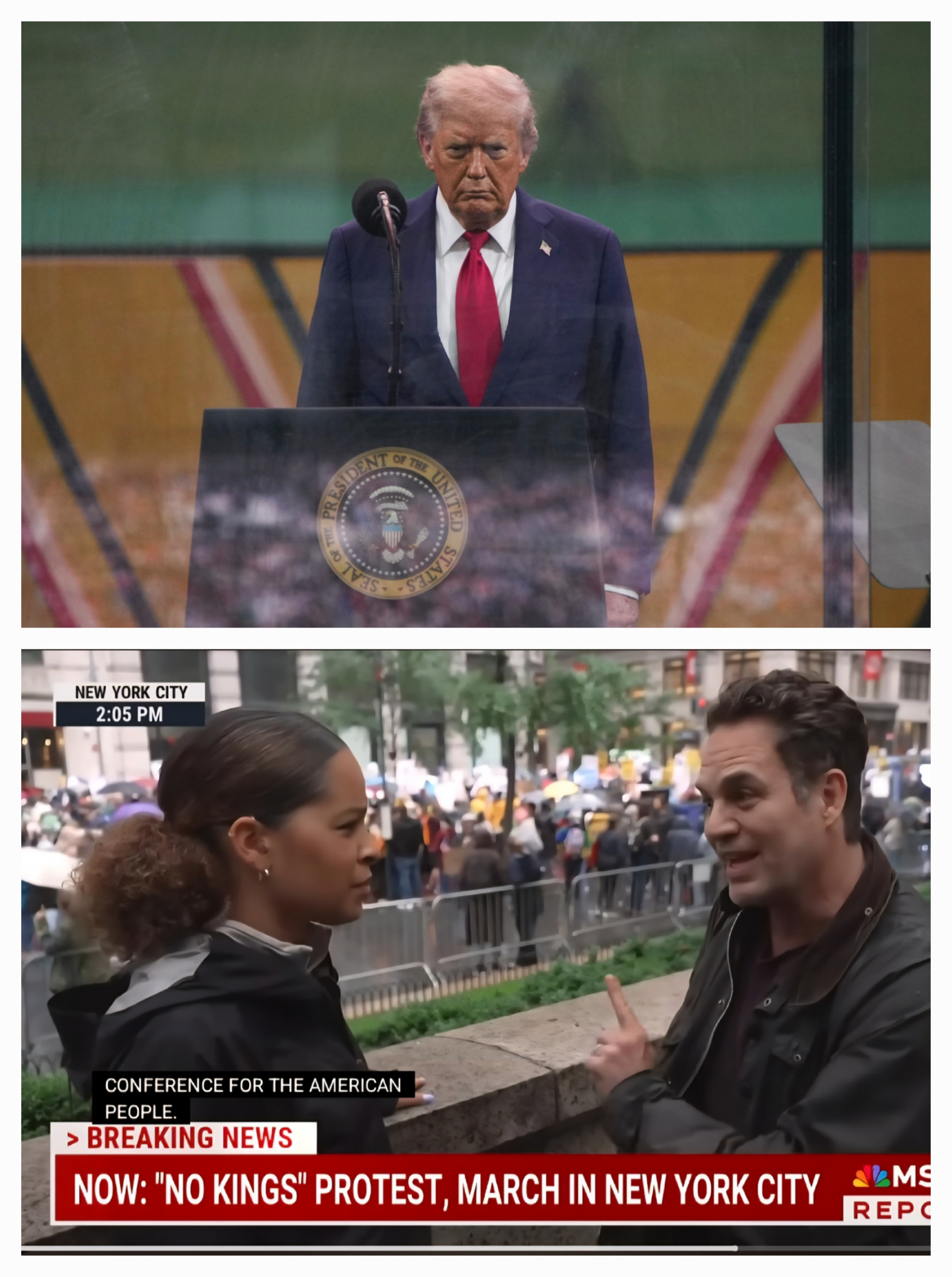 Mark Trump Blank Meme Template