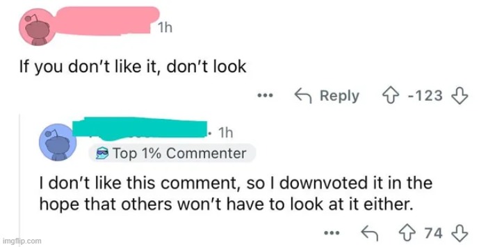 image tagged in reddit,comments,looking,downvote | made w/ Imgflip meme maker