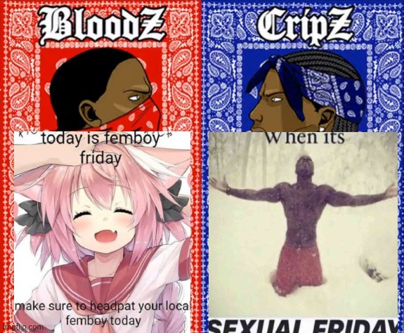 hello everyone dan here the bloods vs crips gta mod | image tagged in which side are you on | made w/ Imgflip meme maker