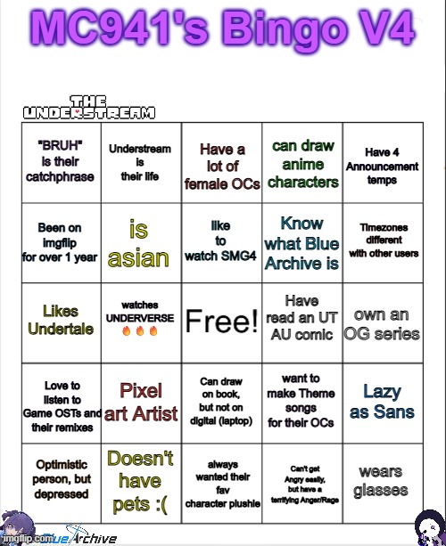 DO IT | image tagged in mc941's bingo v4,bruh,do it,understream | made w/ Imgflip meme maker