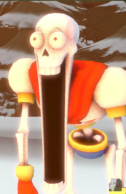 Papyrus WHAT THE HELL Blank Meme Template