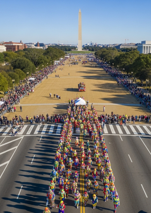 maga Clowns parade Blank Meme Template