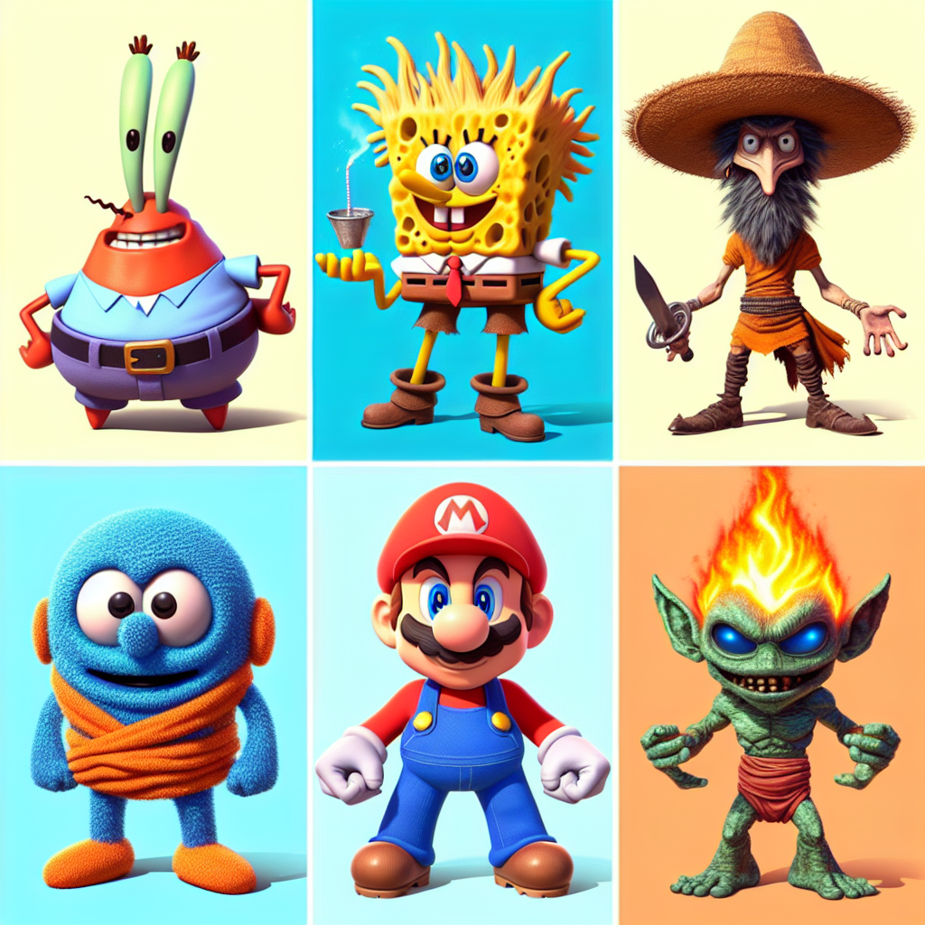 I suck you SpongeBob, Luffy, Naruto, Stitch, Mario and Firey! / Blank Meme Template