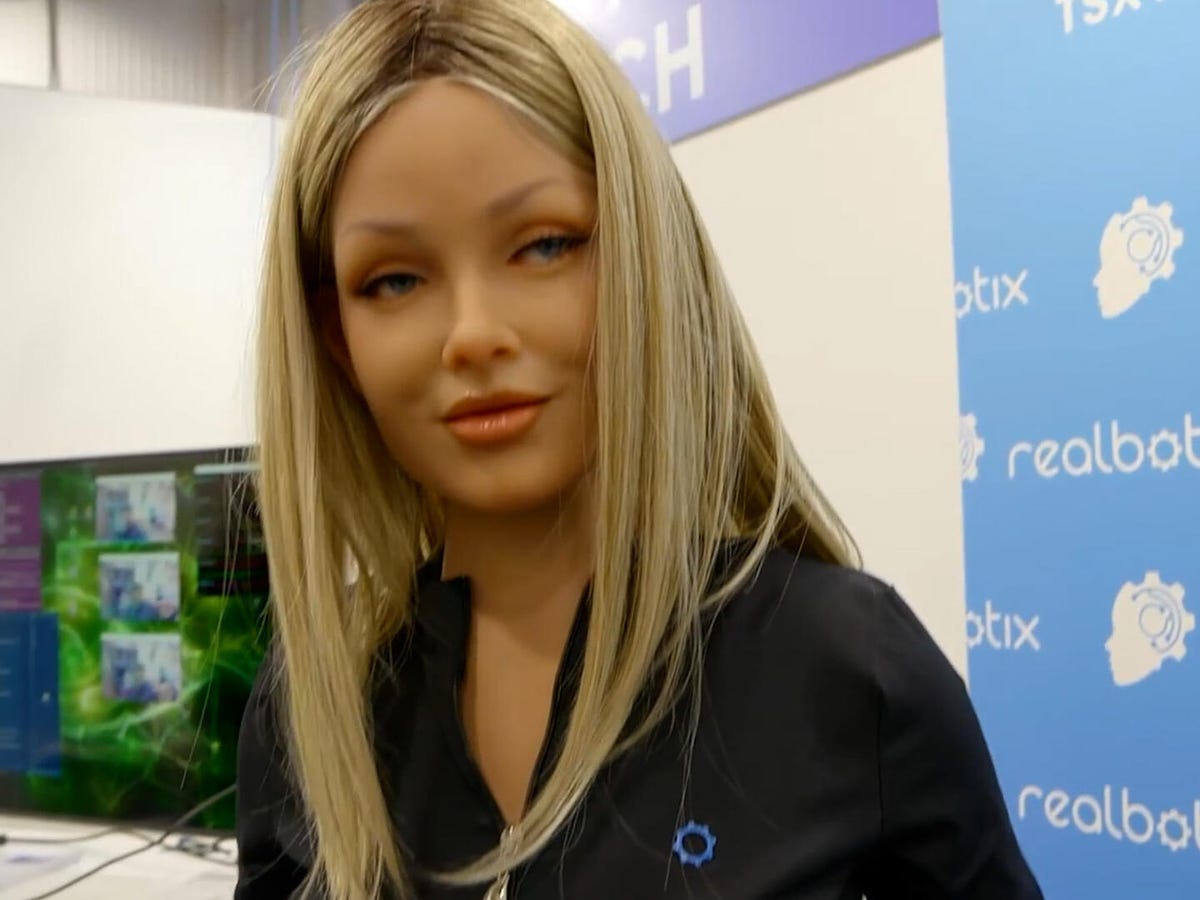 Female robot Blank Meme Template