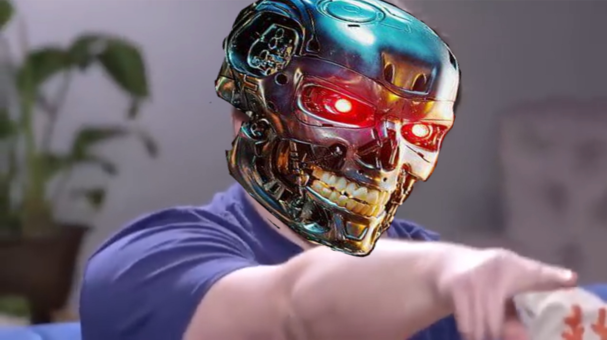 Terminator I'll take your whole stock Blank Meme Template