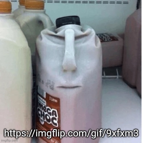 https://imgflip.com/gif/9xfxm3 | https://imgflip.com/gif/9xfxm3 | image tagged in the nefarious evil chocolate milk carton | made w/ Imgflip meme maker