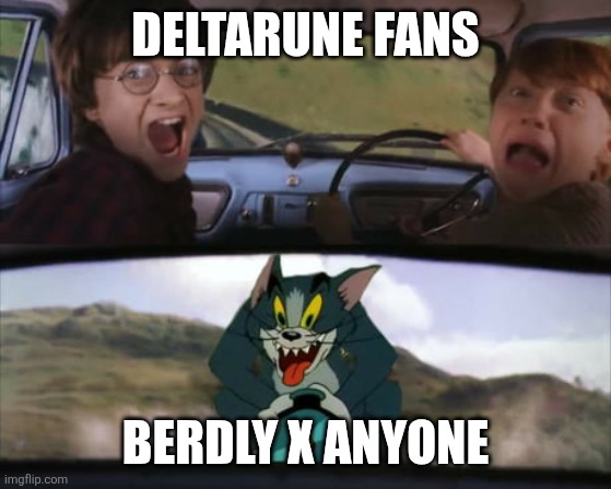 I mean, it scares me... | DELTARUNE FANS; BERDLY X ANYONE | image tagged in deltarune | made w/ Imgflip meme maker