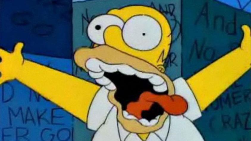 Crazy homer Blank Meme Template