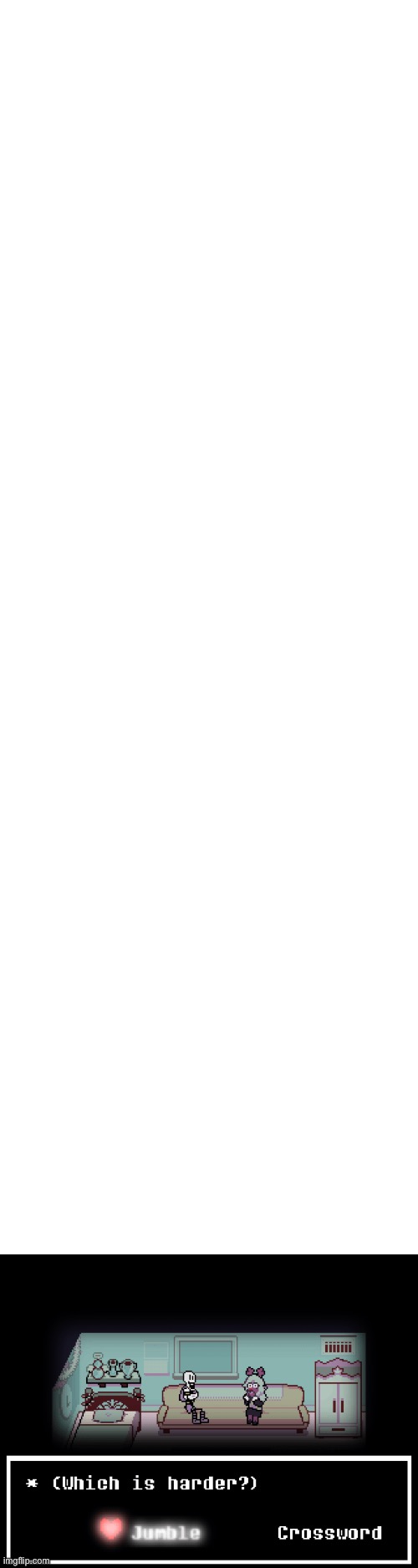 (Deltarune spoilers) | image tagged in blank white template | made w/ Imgflip meme maker