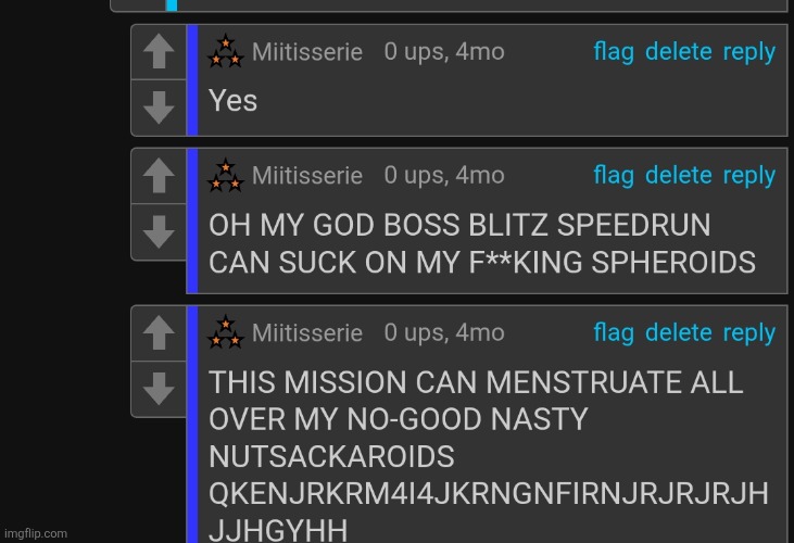 Mario Galaxy 2 induced crashout | made w/ Imgflip meme maker